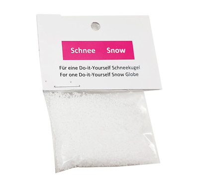 Schnee für Do-it-Yourself Schneekugel - feiner Schnee