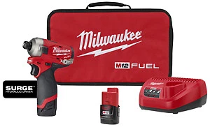 Milwaukee Electric 2551-22 M12 Fuel� Surge� 1/4" Hex Hydraulic Driver Kit