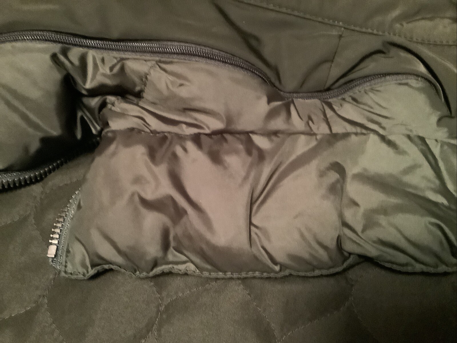 Levi's Women M Lightweight Cargo JacketForest Gre… - image 11