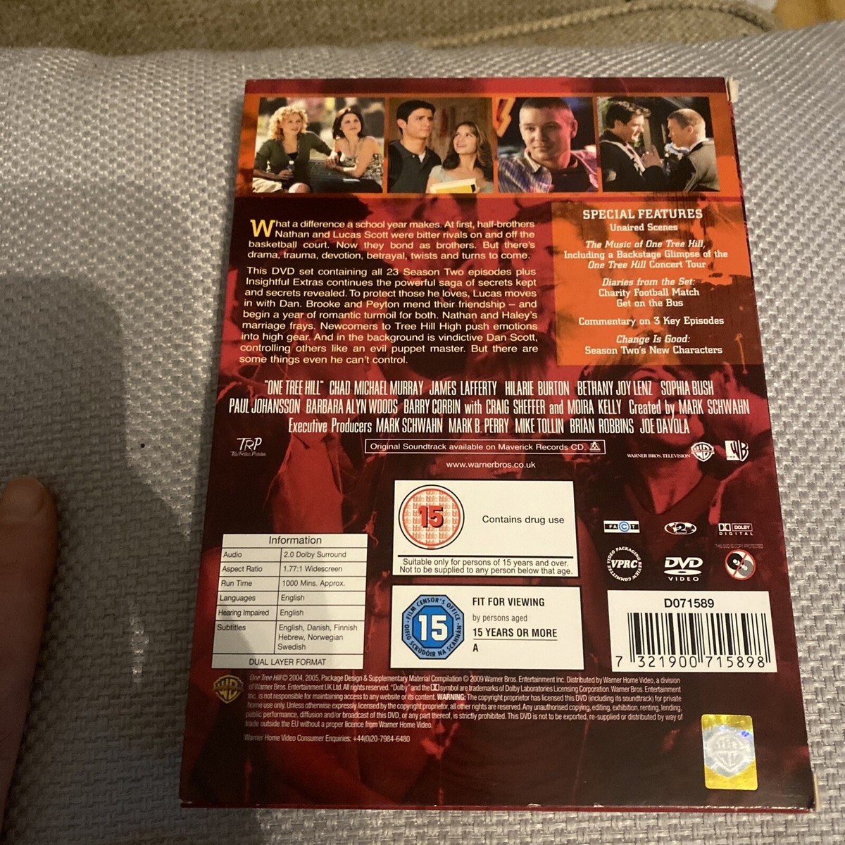 One Tree Hill - Series 2 - Complete (DVD, 2006) for sale online