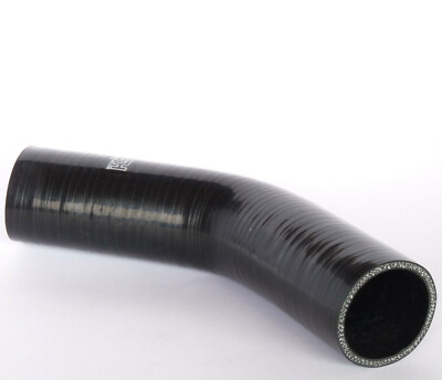 45 Grad, Silikonbogen ID 19mm Silikonschlauch Bogen Silikon Schlauch SCHWARZ