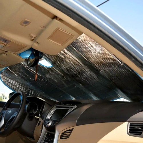 For Mazda New Large 57x27 Butterfly Car Windshield Popups Sunshade Bundle - Picture 3 of 8