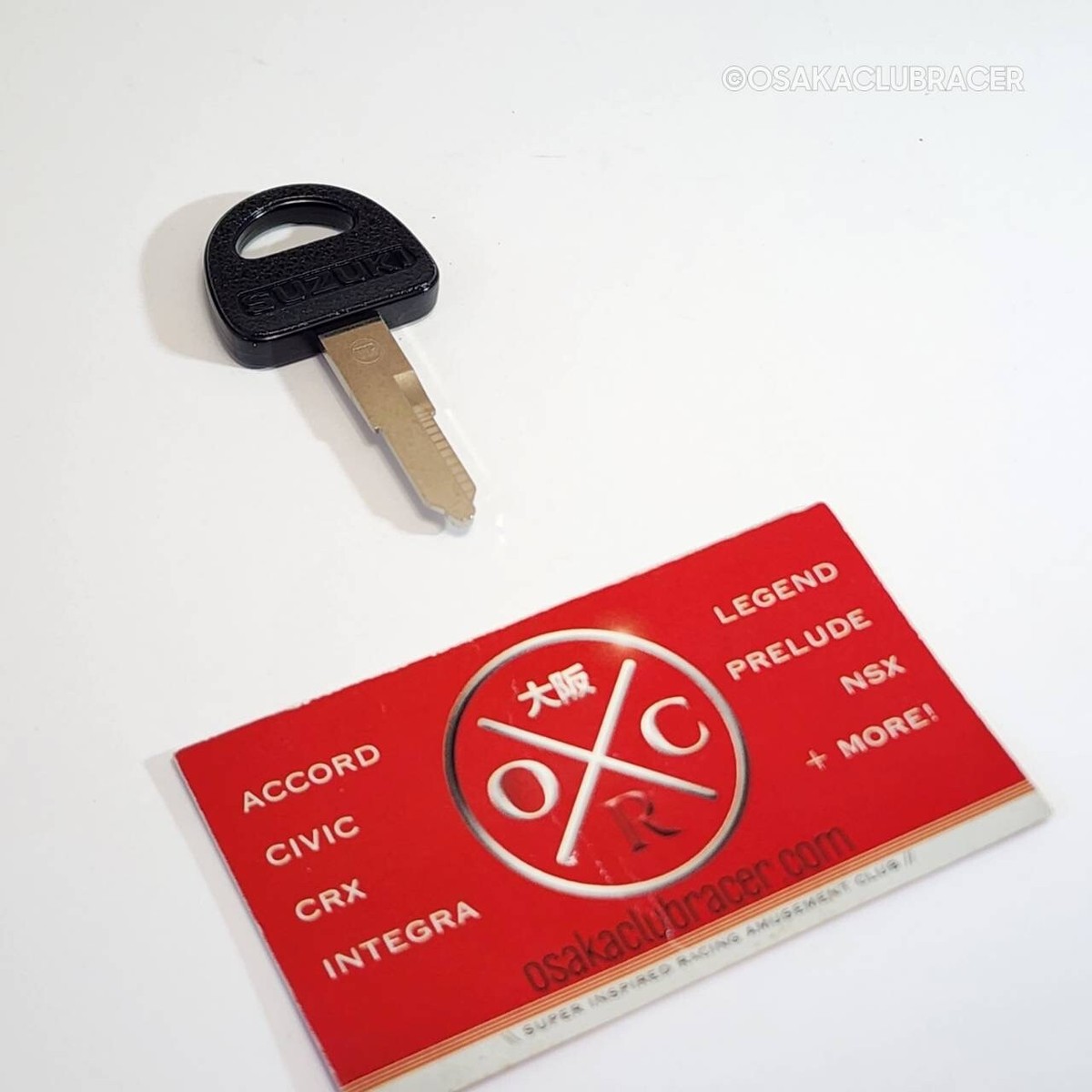 Genuine OEM SUZUKI Motorcycle Key Blank NEW Uncut 37146-47010