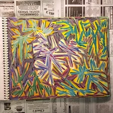 Drawing 11X14" Oil Pastel on Paper