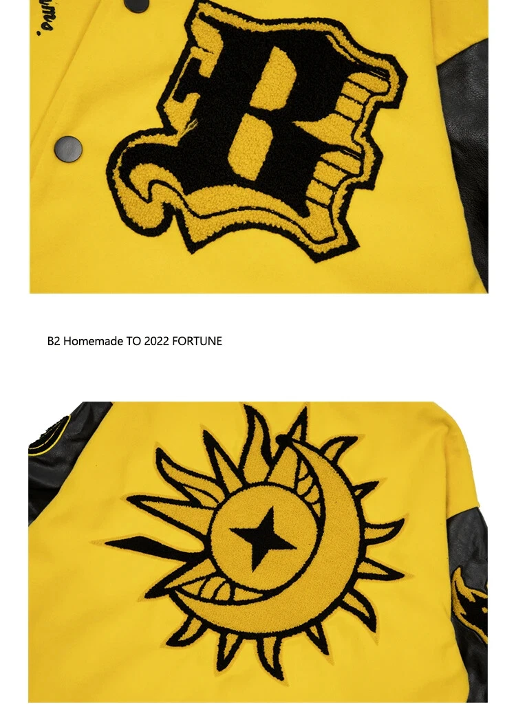 Sun-Moon Baseball Jacket
