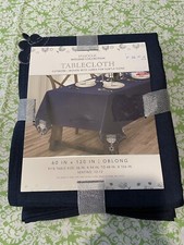 Envogue Holiday Collection Cutwork Table Cloth 60 X 120 Rectangle