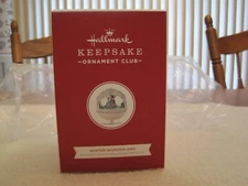 2018 HALLMARK KEEPSAKE ORNAMENT WINTER WONDERLAND MAGIC SOUND & MOTION--NEW