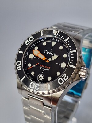 Seiko NH35 Automatic 40mm Aqua Diver Dive Style Watch by