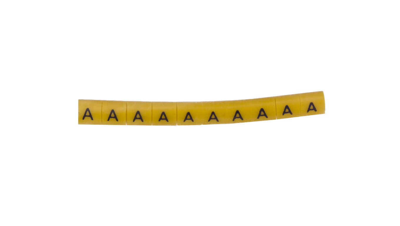 Cable marker OZ-0/A yellow E04ZP-01020102200 /100pcs/ /T2UK
