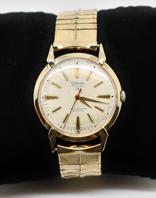 1950's Waltham 65 Premier 14k Gold Automatic Wrist Watch#WATCH349