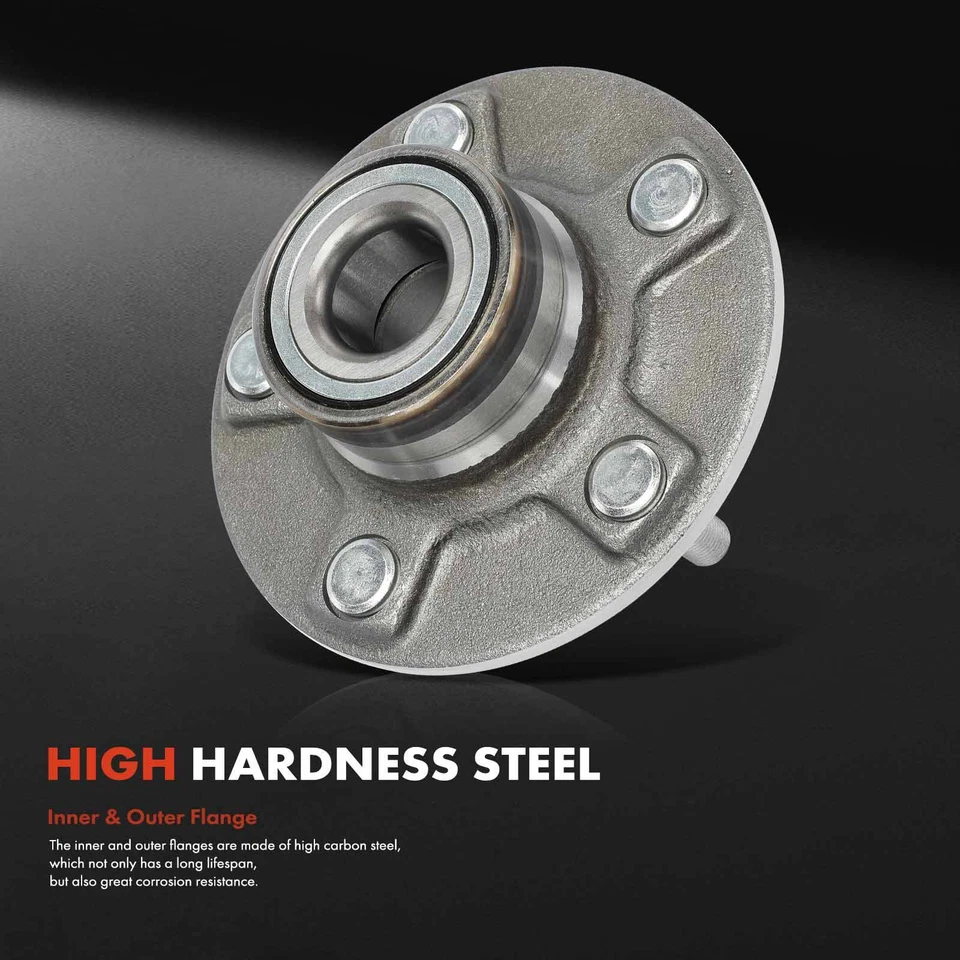 Conjunto de cojinete de cubo de rueda trasera para Nissan Máxima 1989-1999 sedán 4 puertas V6 3,0 L Foto 3 de 4