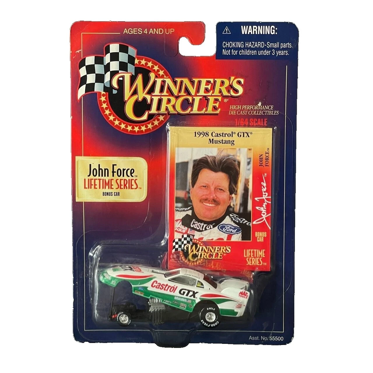 John Force 1:64 escala Diecast coches de carreras