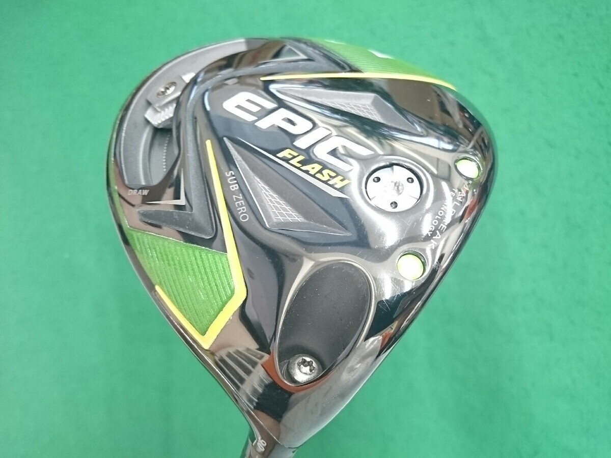 Golf Driver Callaway Epic Flash Sub Zero 2019 Tour AD SZ (S) 9 