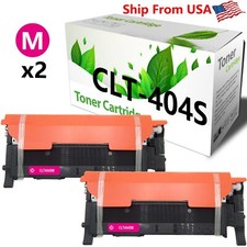 2PK CLT404S 404S Magenta Toner Cartridge for Xpress C430 C430W C480 Printer