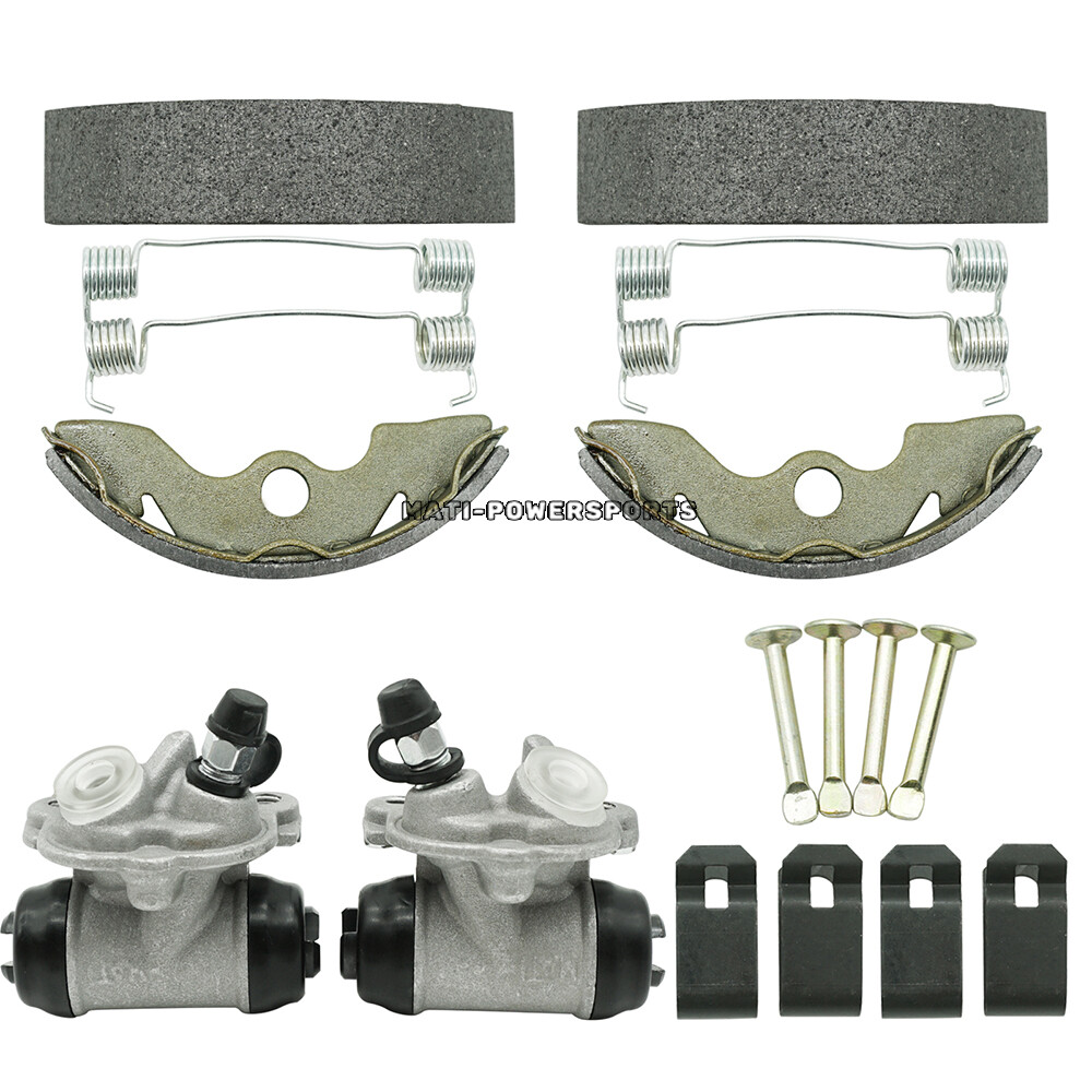 Front Brake Wheel Cylinder & Brake Shoes Kit for Honda Recon 250 TRX250