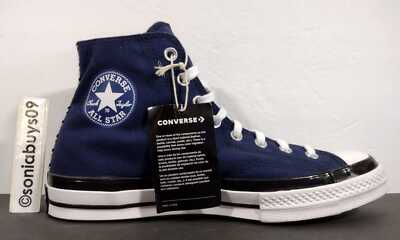Converse 70's Chucks x Fragment Design Sneakers, Blue/Black, Size