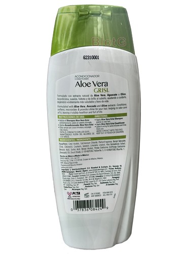 Grisi Aloe Vera Conditioner Erweicht Glänzend Haar Feuchtigkeitscreme 13,5oz Angebot 3er Pack - Bild 2 von 2