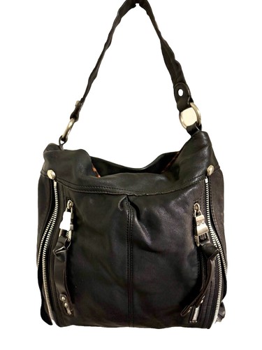 Agnes B. One Shoulder Bag Leather Black Y2K Used | eBay Agnes B. One Shoulder Bag Leather Black Y2K Used | eBay