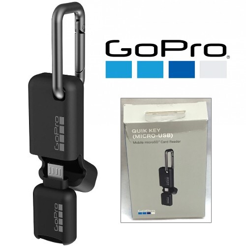 GoPro QUIK KEY Mobile MicroSD Card Reader (GoPro Official