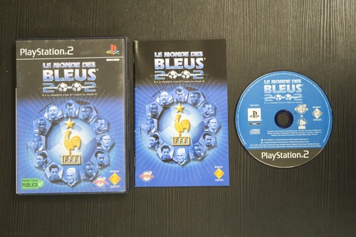 Le Monde des Bleus 2002 PS2 Complet PAL FR Sony PlayStation 2 - Photo 2/3