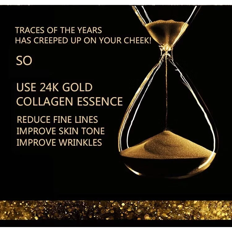 DR RASHEL 8IN1 GOLD COLLAGEN AMPOULE ELASTIN MOISTURIZING ANTI AGING SERUM 40ML - Image 2 of 4