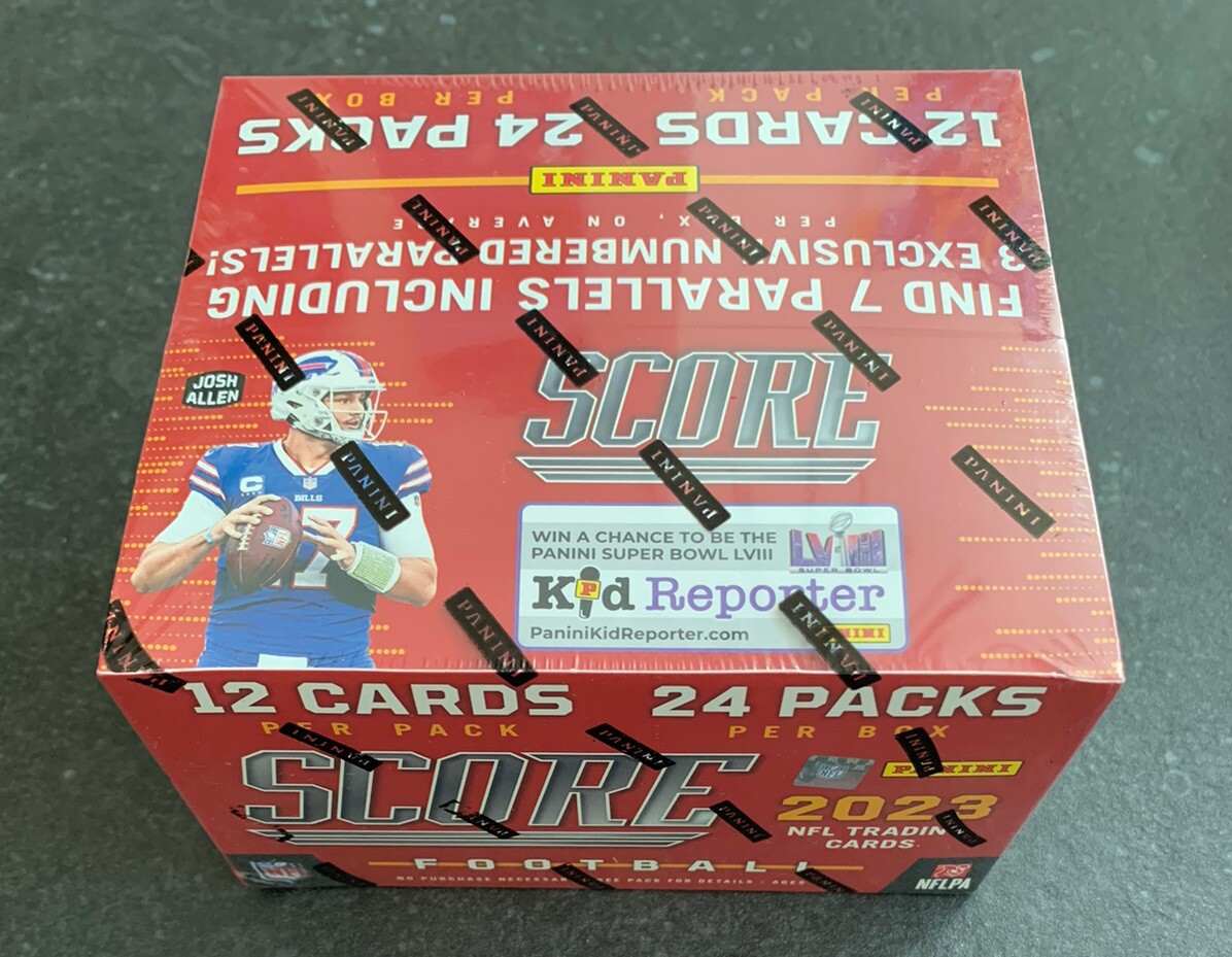 2023 PANINI SCORE NFL FOOTBALL RETAIL BOX 24 PACKS FACTORY SEALED! eBay