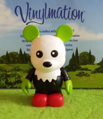 DISNEY Vinylmation 3'' Park Set 2 Urban Gears White Black Red