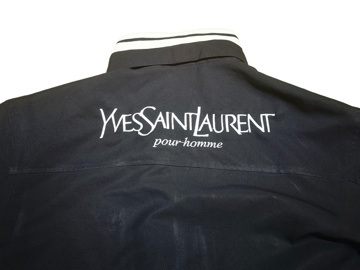 Vintage Yves Saint Laurent ysl Reversible Jacket Big logo