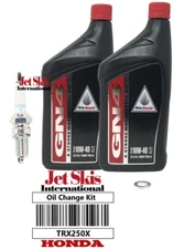 OEM Oil Change Kit W/ Spark Plug DPR8EA-9 For Honda TRX250X (2009-2023)