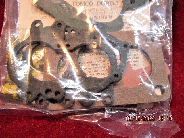 1958-1971 CHRYSLER DeSOTO DODGE PLYMOUTH CARTER BBD CARBURETOR KIT LEATHER PUMP - Изображение 2 из 4