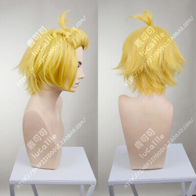 Anime Fire Force Arthur Boyle Short Blond Cosplay Wigs for Sale – Cosplay  Clans