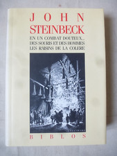 Des souris et des hommes, John Steinbeck, Gallimard coll. Biblos 1989