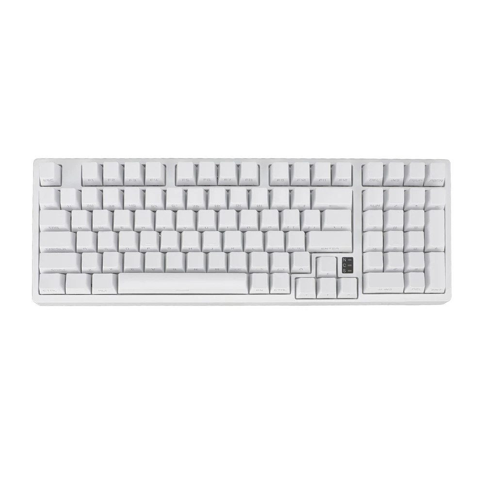 98-Key Wireless Mechanical Keyboard with 3-Mode Connectivity, Linear Switches, and RGB Backlight