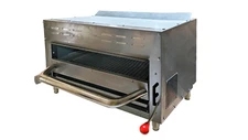 36" W Natural Gas/ Liquid Propane Salamander Broiler, Stainless Steel