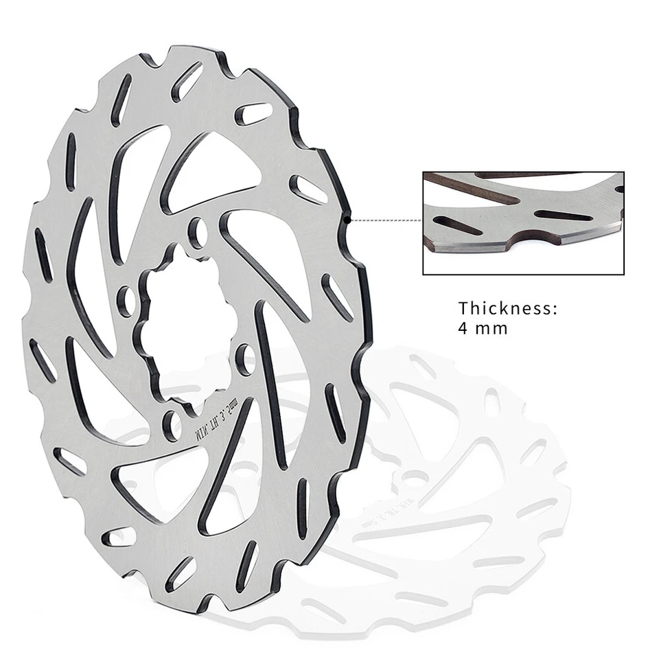 Rear Brake Disc Rotor For Yamaha Raptor 700 700R YFM700R YFZ450 YFZ450R 06-25 - Image 3 of 4