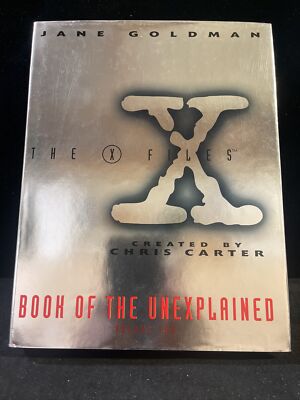 X Files by Jane Goldman Book Of The Unexplained 9780061052804| eBay