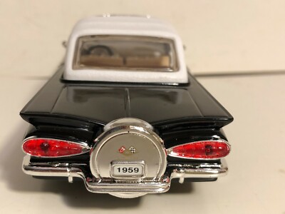 1959 Chevrolet Impala ミニカー SUNNYSIDE 1959 CHEVY IMPALA CONVERTIABLE YELLOW 1:32 DIECAST