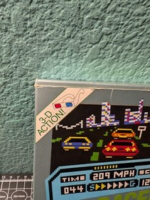 Rad Racer (Nintendo Entertainment System) NES Cartridge, Sleeve, Manual, Box