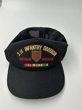 1st Infantry Division Snap Back Military Cap HMC Honors USA Made #2