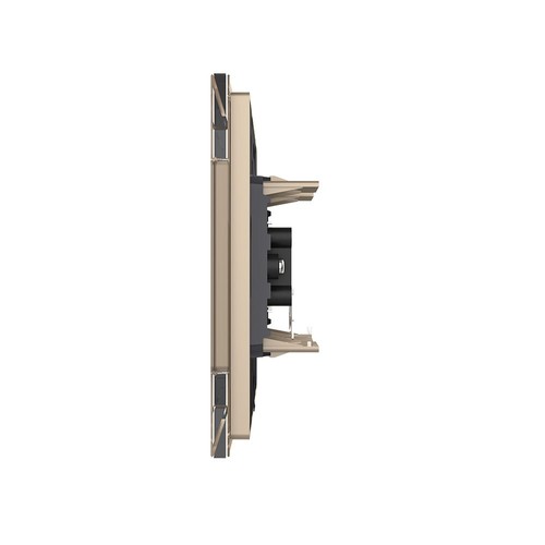 LIVOLO Wippe Glas Lichtschalter Steckdosen Taster Dimmer Kreuz-/ Wechselschalter - Bild 150 von 192
