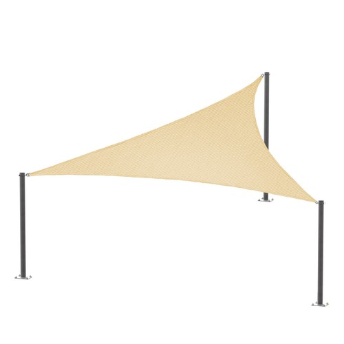 2-12 pies triángulo rectángulo parasol vela arena refugio cubierta exterior piscina jardín - Imagen 2 de 8