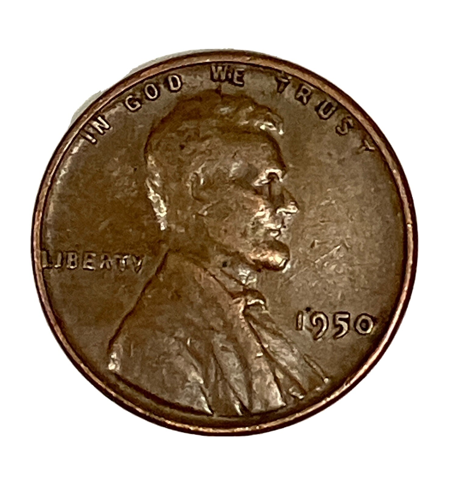 1950 Rare Lincoln Wheat Penny No Mint Mark L On Edge Error | eBay