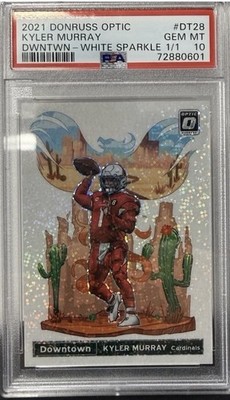 2021 Panini Donruss Optic - Downtown Kyler Murray #DT-28 White