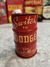 Antique Dodge Oil Can Bank Mopar Vintage Rare Gas Pump Antique Dodge Oil Can Bank Mopar Vintage Rare Gas Pump