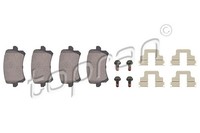 Topran Bremsbelagsatz Scheibenbremse 112 168 FüR VW Passat B6 Variant 3C5 3C2 CC