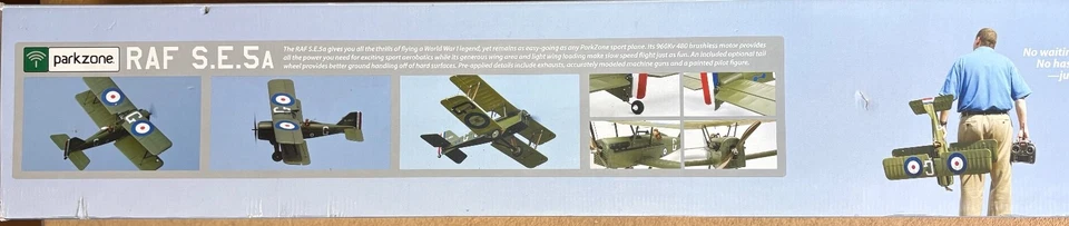 Parkzone S.E.5a SE5a WW1 RC Doppeldecker 943mm brushless PNP neu - Bild 3 von 4