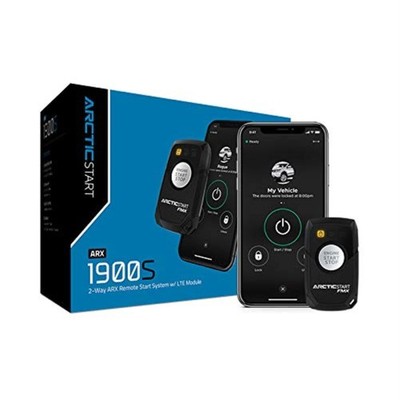 FIRSTEC Arctic Start ARX1900S All-in-One 2-Way Remote Bundle Black 