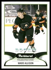 Wade Allison 2021-22 Parkhurst #311 RC Philadelphia Flyers
