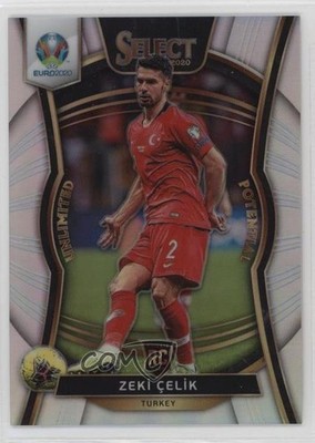 2020 Panini Select UEFA Euro Preview Silver Prizm 6/25 Zeki Celik #UP-26 i4v