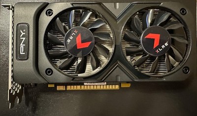 PNY GeForce GTX 1050Ti 1050 Ti XLR8 OC 4GB GDDR5 PCIe Video Graphics Card for PC